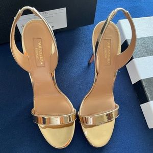 So Nude sandal 105 in gold